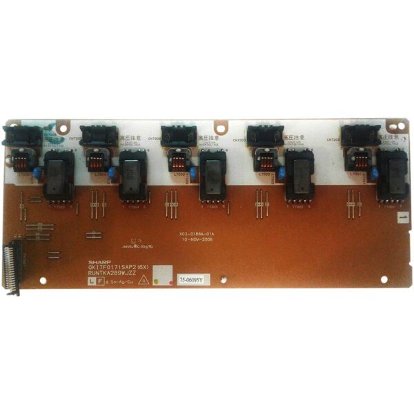 Инвертор QKITF0171SAP2 (6X) RUNTKA289WJZZ для Sharp LC-46HD1RU и др. 
