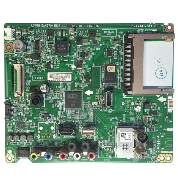*Main Board EAX67041506(1.2) для LG 43LJ510V 