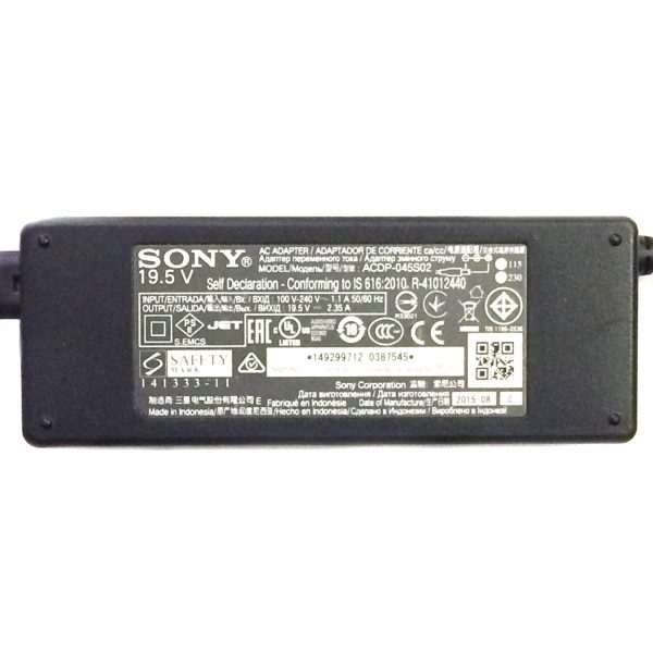*Блок питания ACDP-045S02 (19.5V, 2.35A) для Sony KDL-32R303C, KDL-32R503C, KDL-32RD303 и др. 