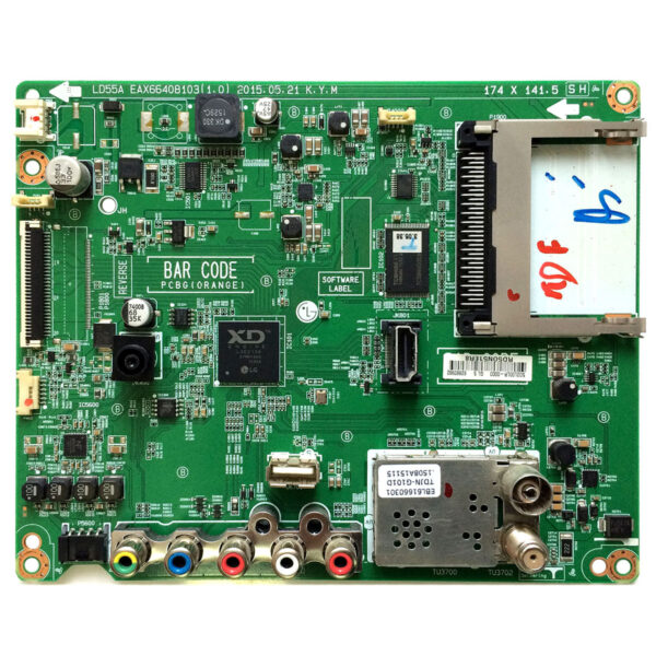 Main Board EAX66408103(1.0) EBU62883982 для LG 32LF510U 
