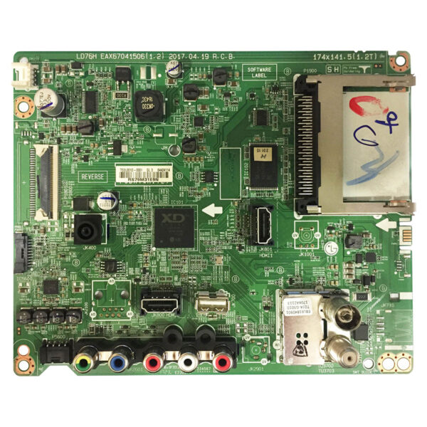 *Main Board EAX67041506(1.2) (аналог EAX67041505) для LG 43LJ519V 