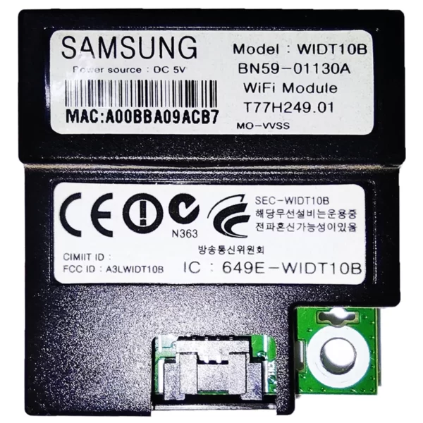 WiFi-модуль WIDT10B BN59-01130A для Samsung UE40D6510, UE40D7000, UE46D8000 и др. 