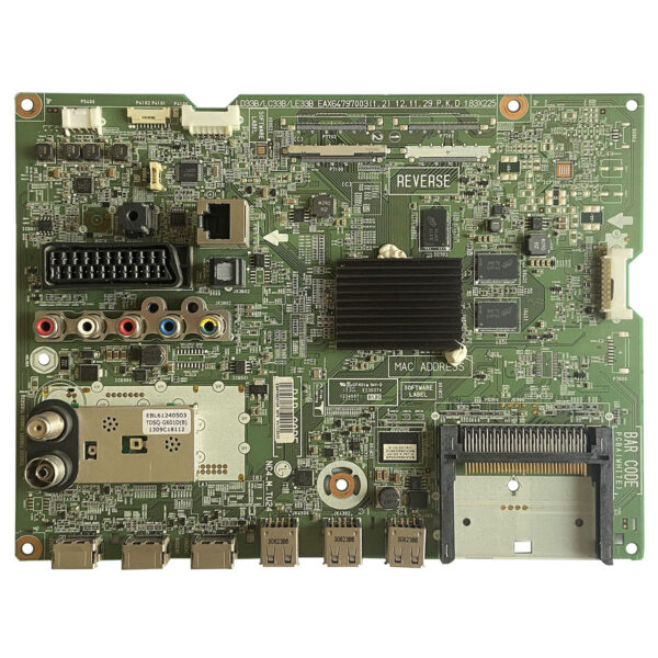 Main Board EAX64797003(1.2) EBR76823129 для LG 42LA621V 
