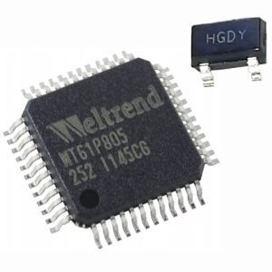 Микросхема Welltrend WT61P805 + стаб 3.3 вольта для Samsung BN41-01795A 