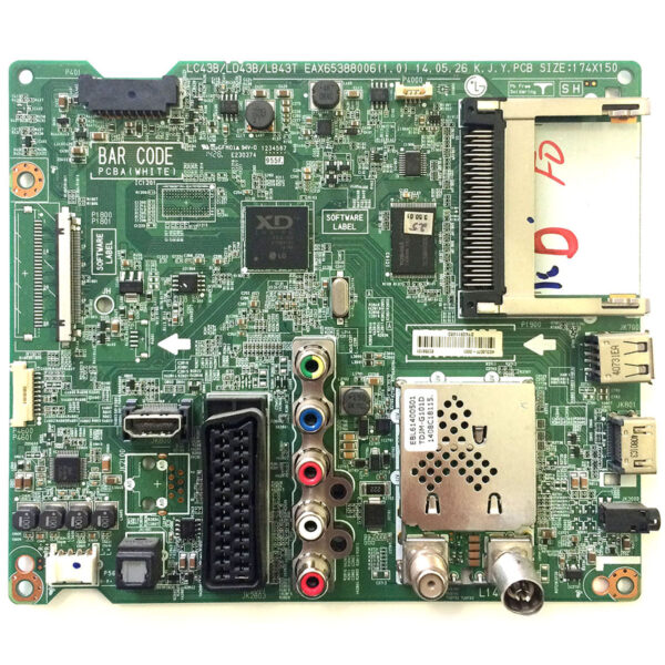 Main Board EAX65388006 (1.0) EBU62356101 для LG 42LB563V 